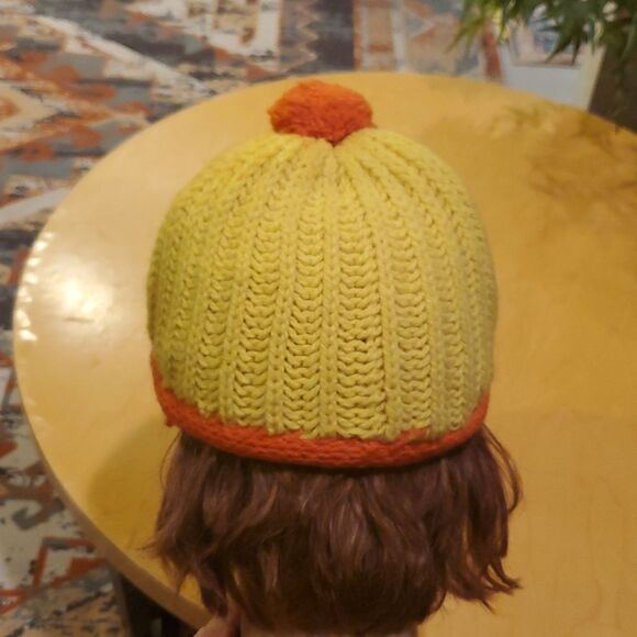 Vintage crochet brim style beret hat - Picture 5 of 8